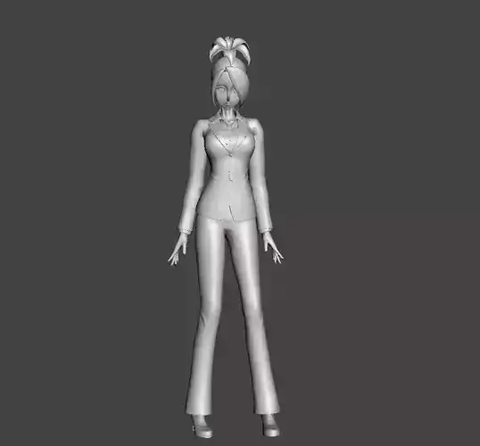 Lily Blizzard Group 3D Model