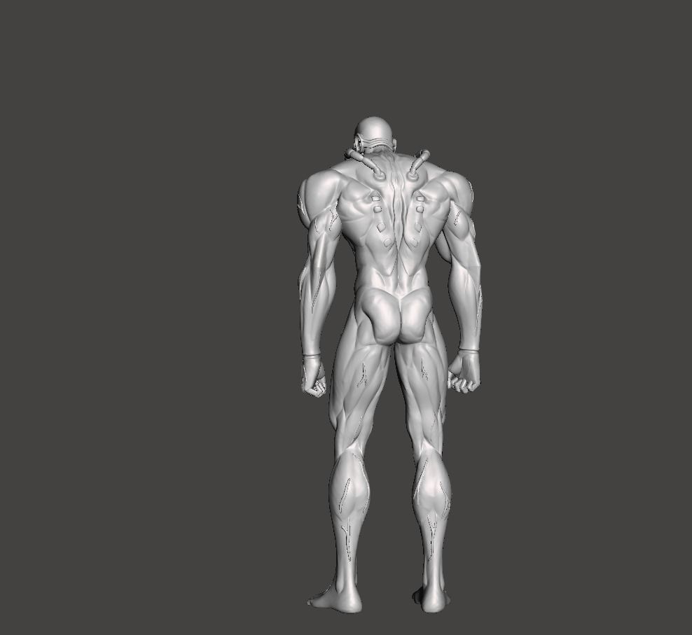 Marugori One punch man 3D Model 3D print model_1