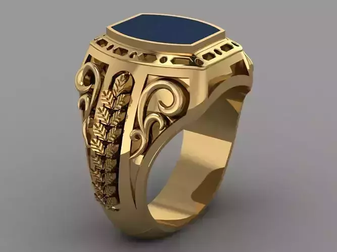 Men ring 3D print model