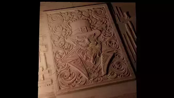 Leprechaun CNC 3d Print High Relief Sand Casting
