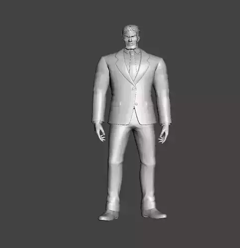 Mountain Ape Blizzard Group 3D Model 3D print model