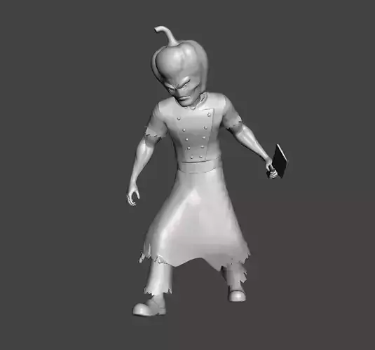 Pepper Monster One punch man 3D Model