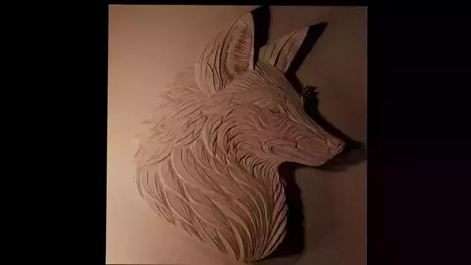 Jackal CNC 3d Print High Relief Sand Casting