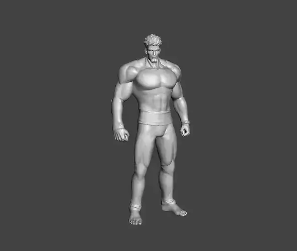 Puri Puri Prisoner 3D Model