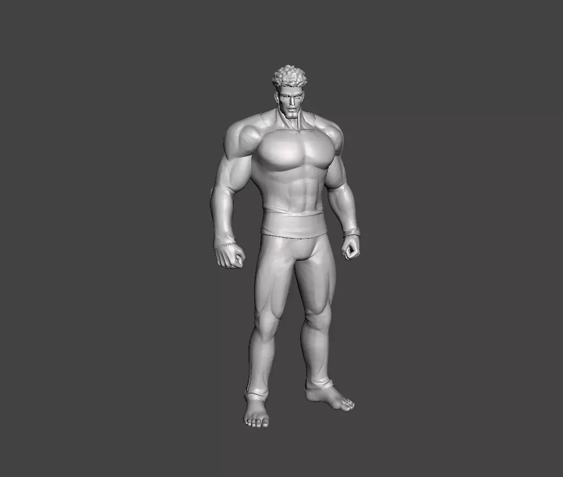 Puri Puri Prisoner 3D Model 3D print model_0