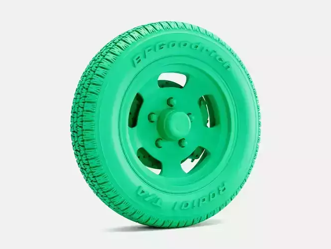 15x5 US Indy Mag Wheel BFGoodrich Radial Tire