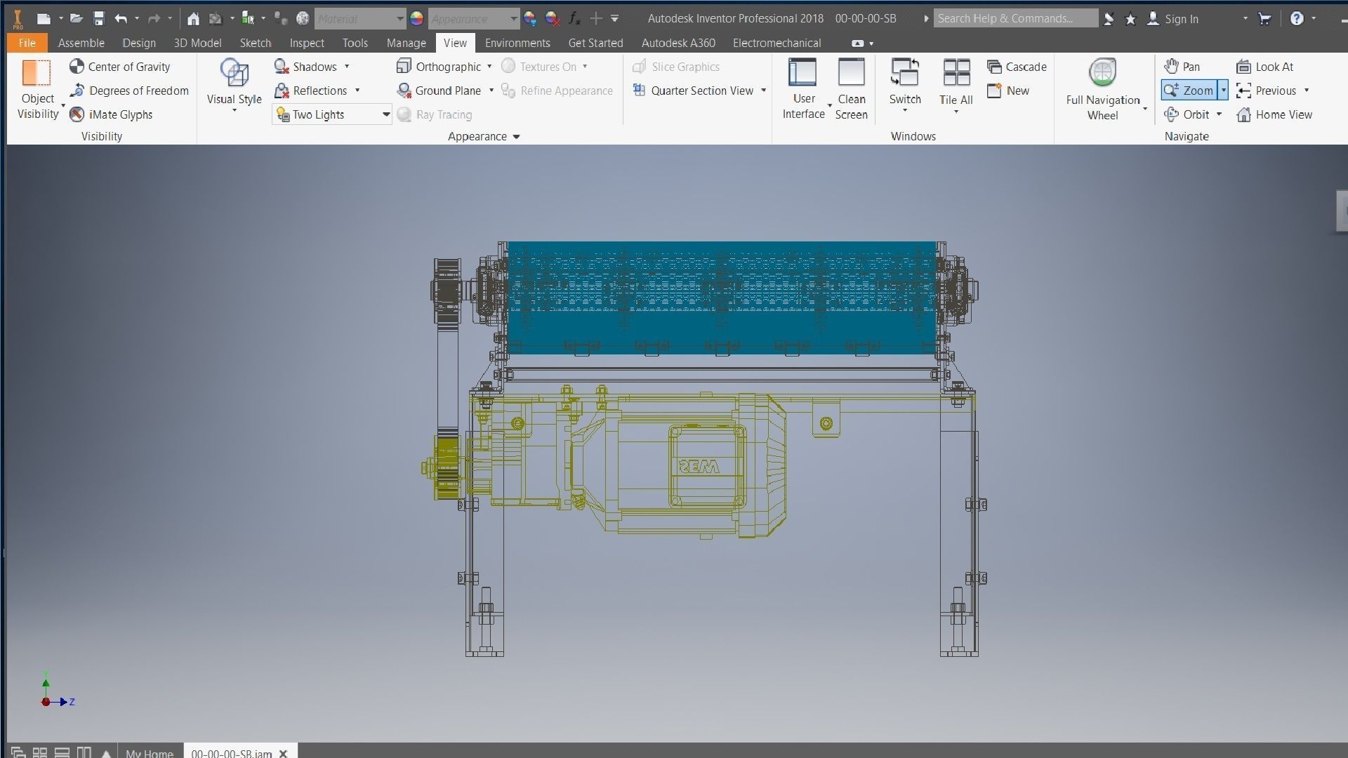 Slat Chain Conveyor 3D model 3D model_7