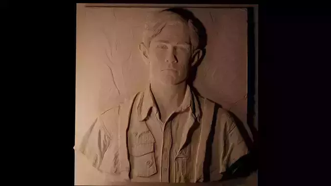 Forrest Gump CNC 3d Print High Relief Sand Casting