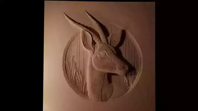 Duiker CNC 3d Print High Relief Sand Casting