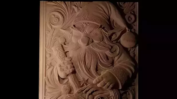 Domovoi CNC 3d Print High Relief Sand Casting