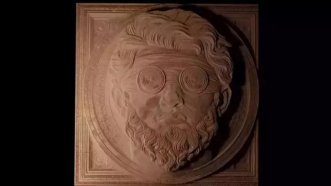 Cyclops CNC 3d Print High Relief Sand Casting