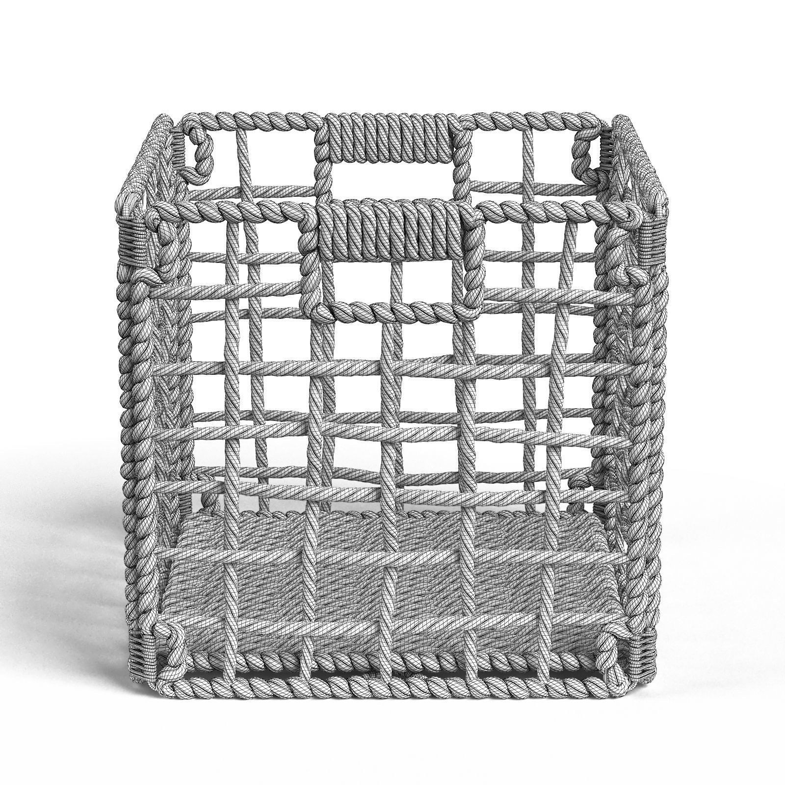 Janice basket 30cm RendezVousDeco 3D model_6