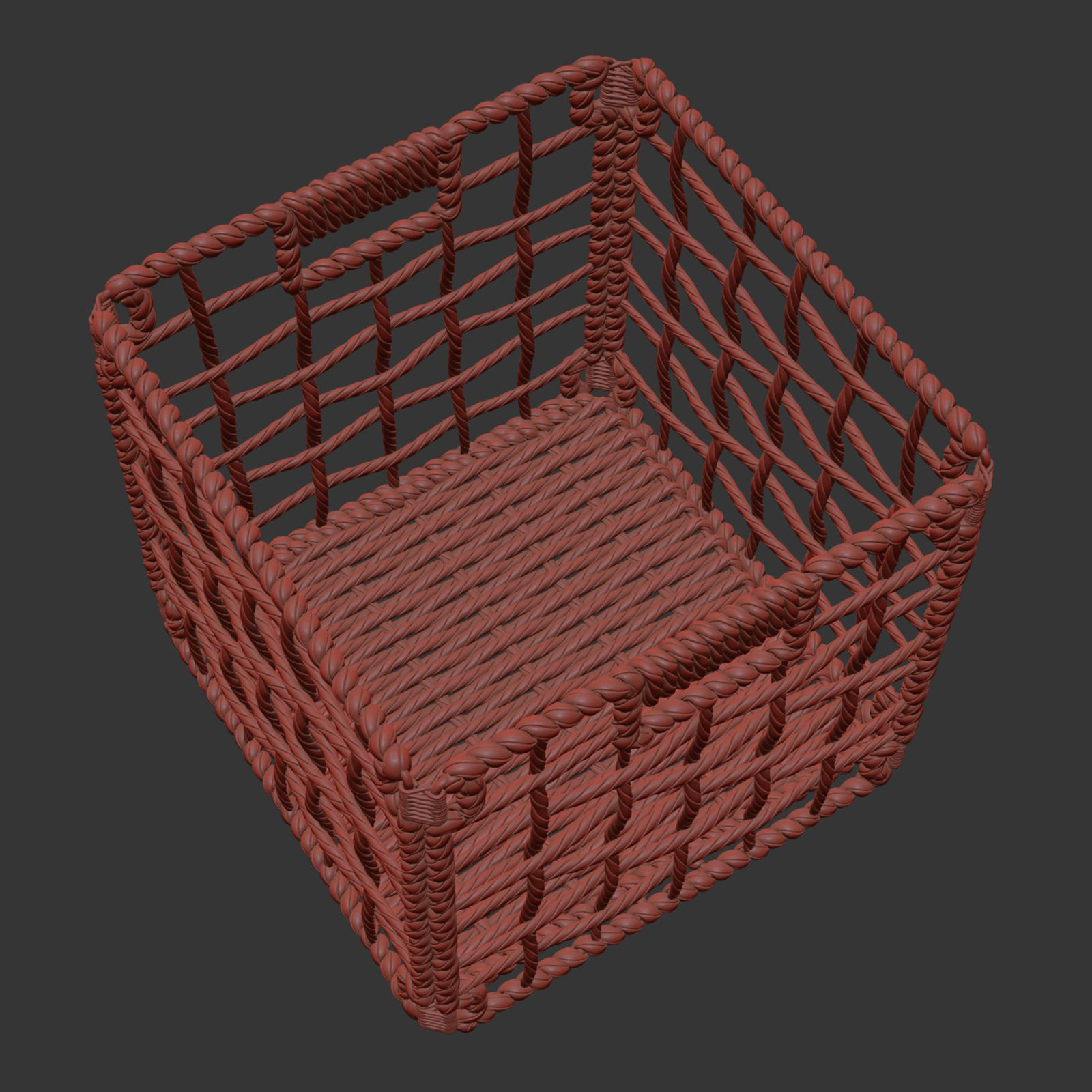 Janice basket 30cm RendezVousDeco 3D model_11