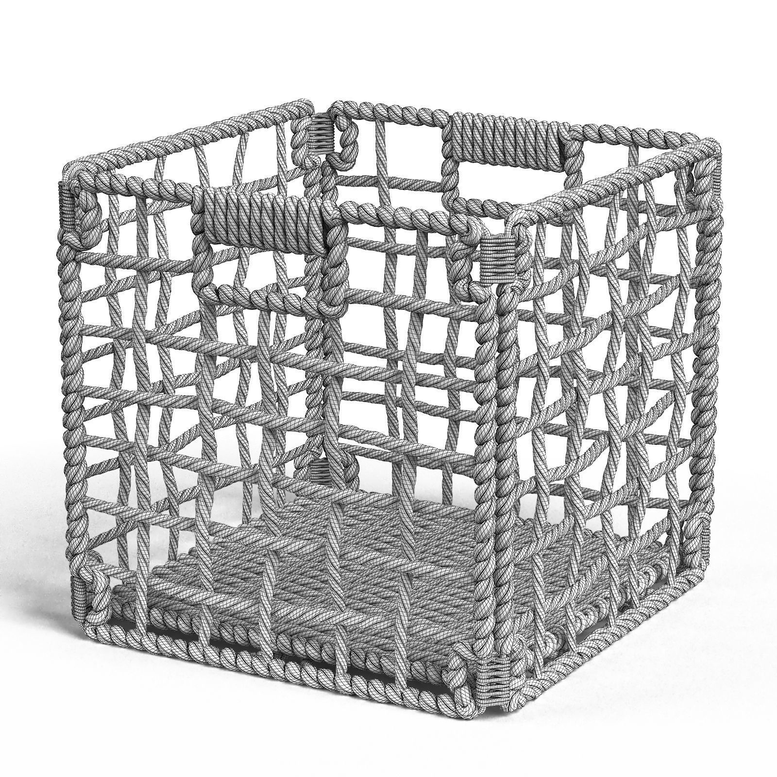 Janice basket 30cm RendezVousDeco 3D model_7