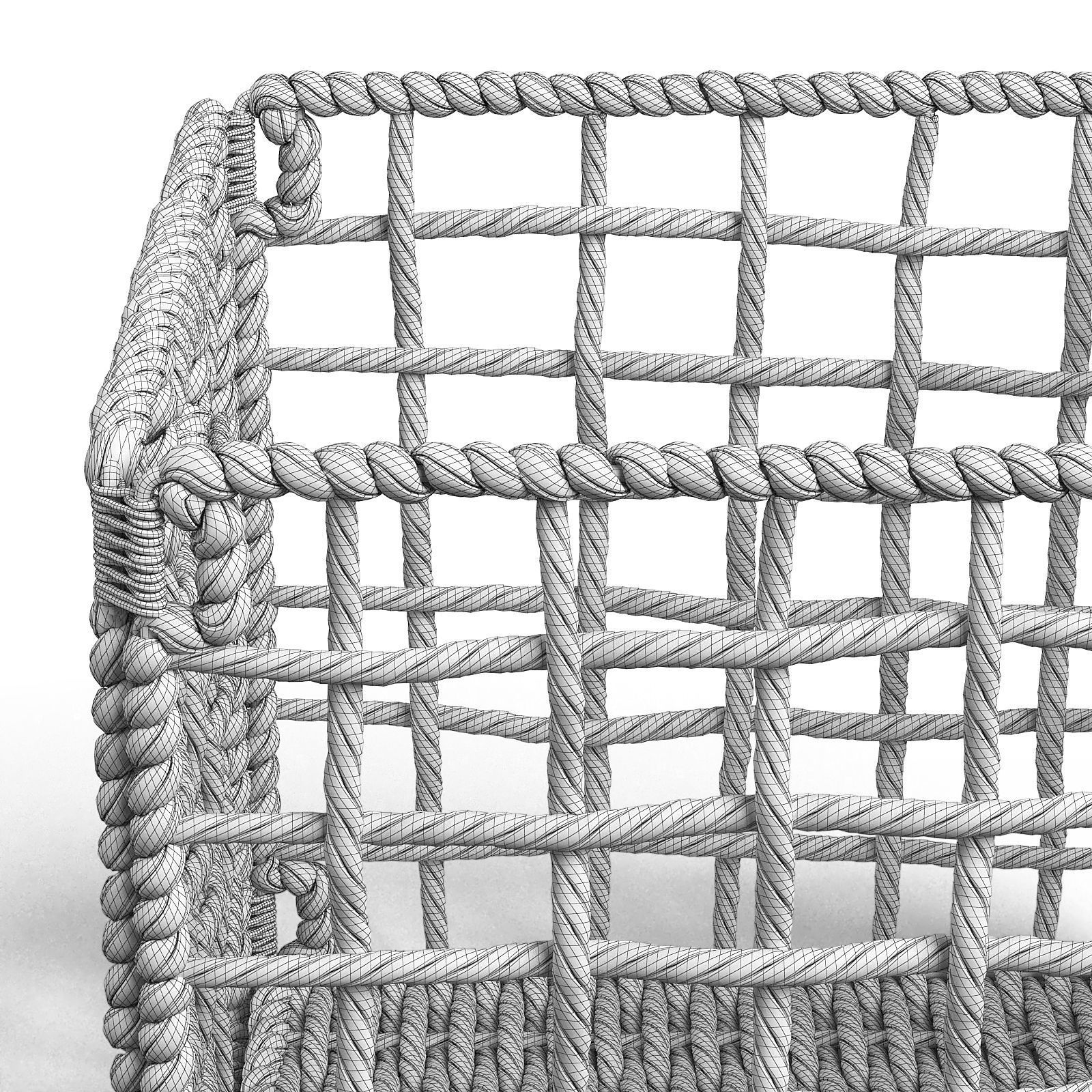 Janice basket 30cm RendezVousDeco 3D model_9