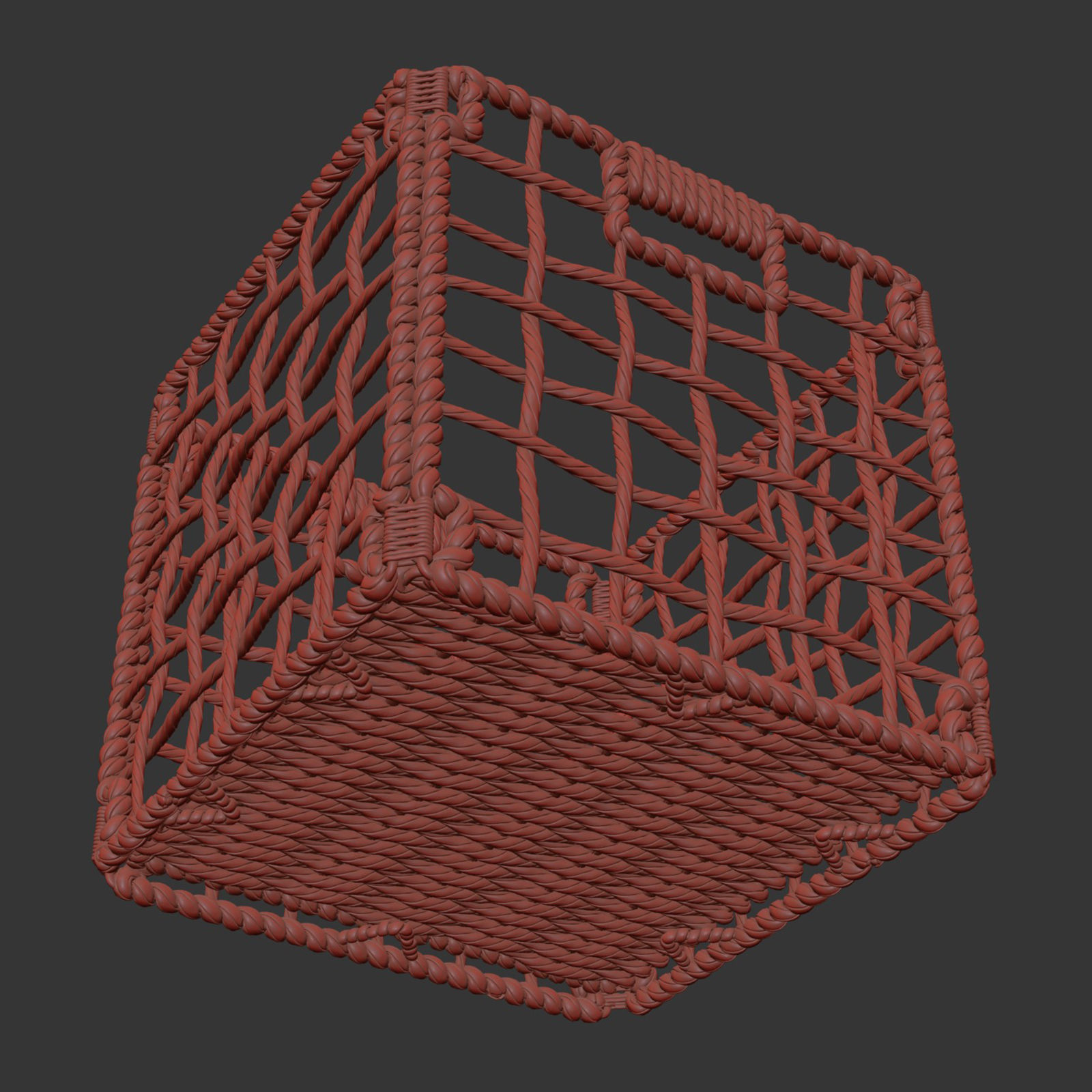 Janice basket 30cm RendezVousDeco 3D model_12