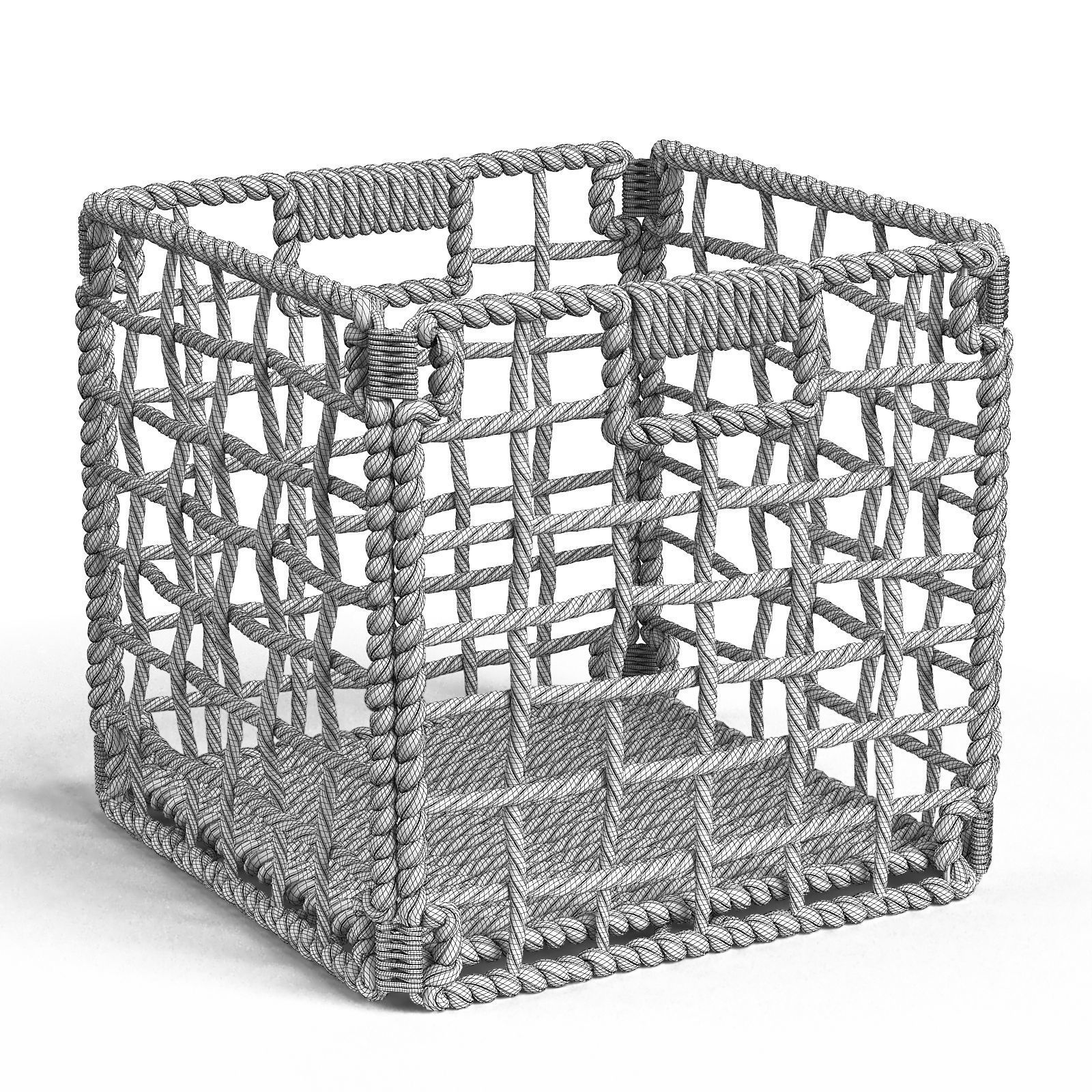 Janice basket 30cm RendezVousDeco 3D model_5