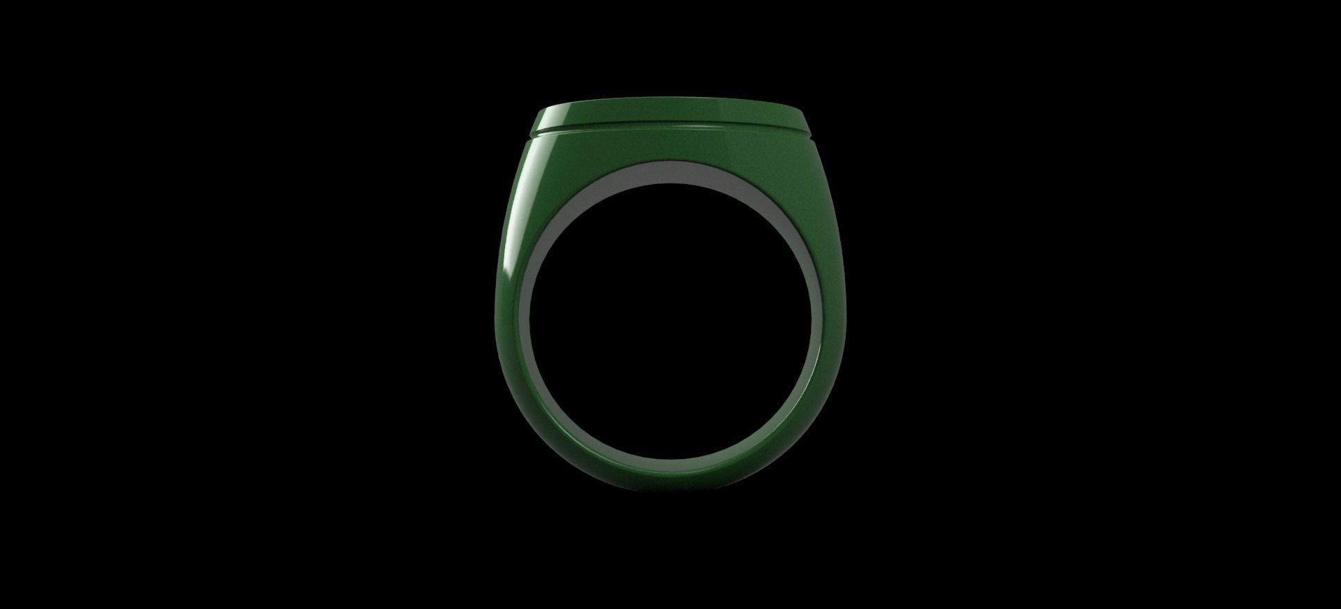 Green Lantern Classic - Ring 3D print model_8