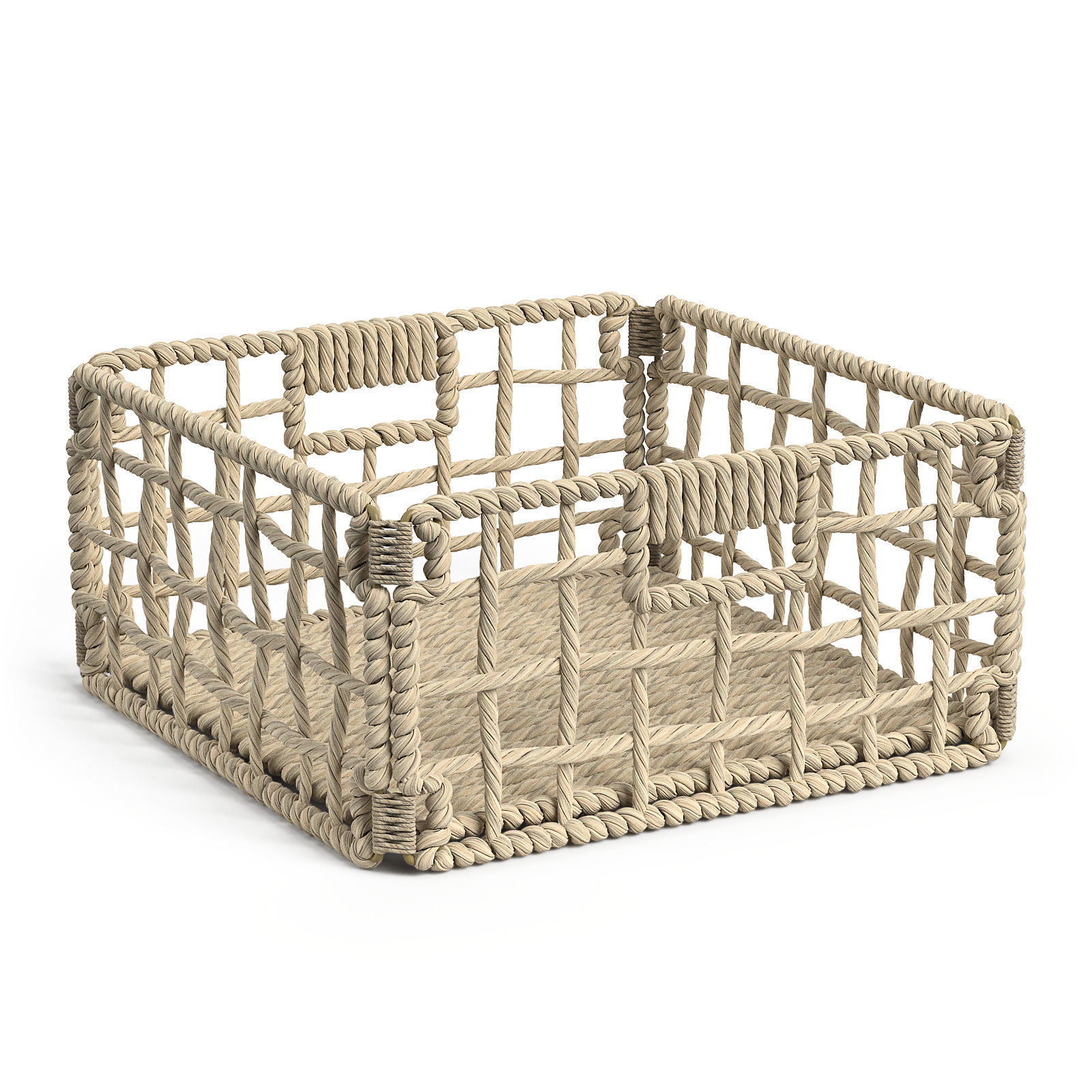 Janice Collection of natural fiber baskets RendezVousDeco _35