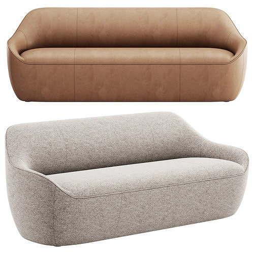 Becca Sofa By Bernhardt Design 3D model 2