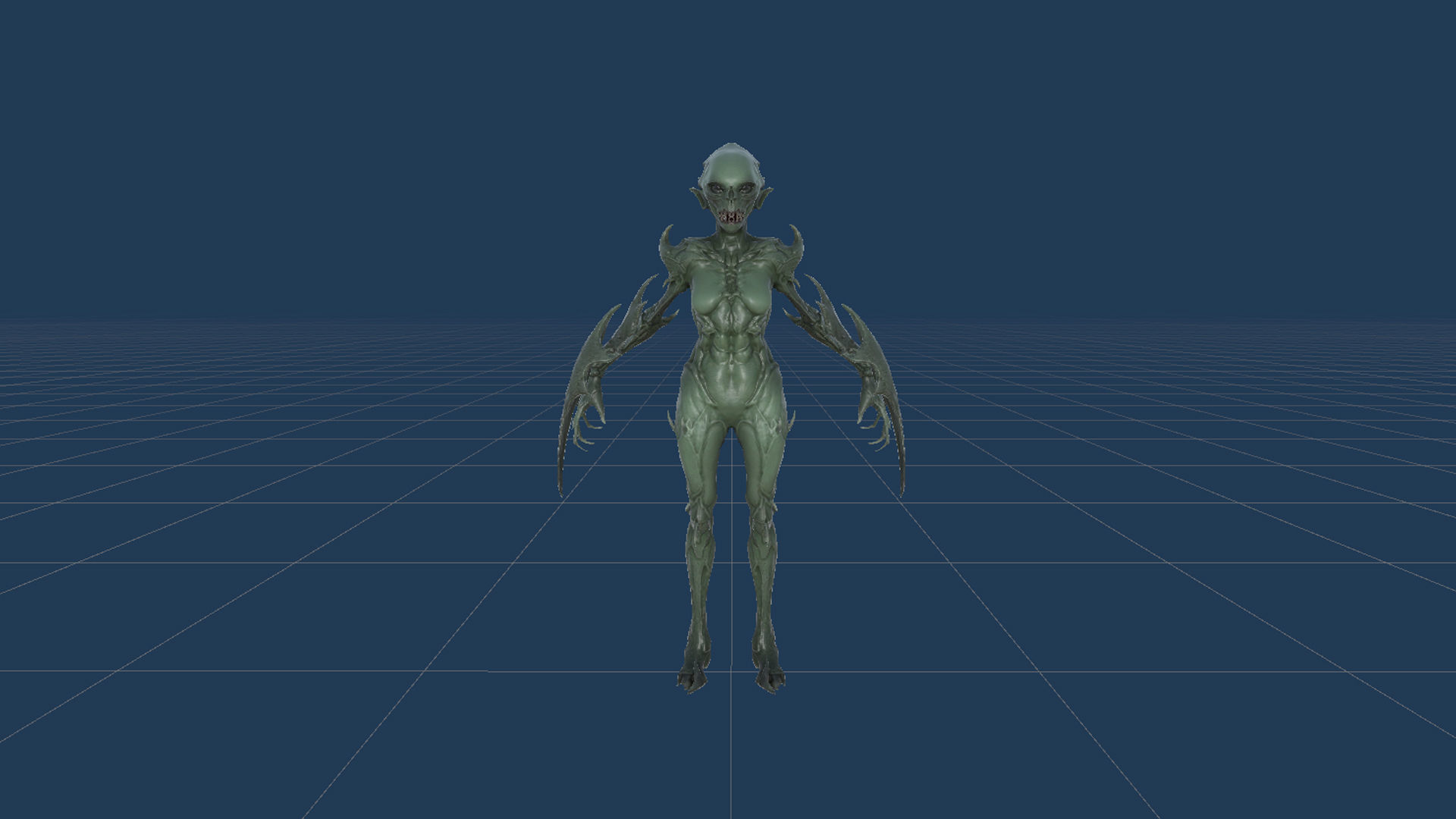 Monster 9 Low-poly 3D model_30