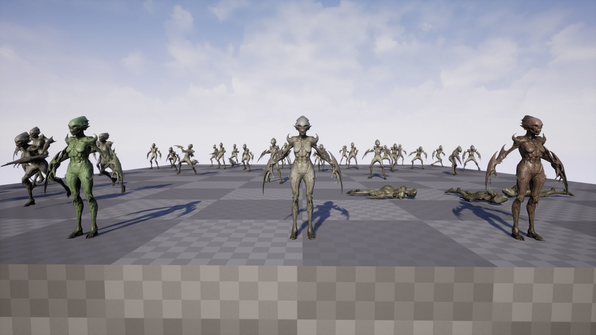 Monster 9 Low-poly 3D model_11