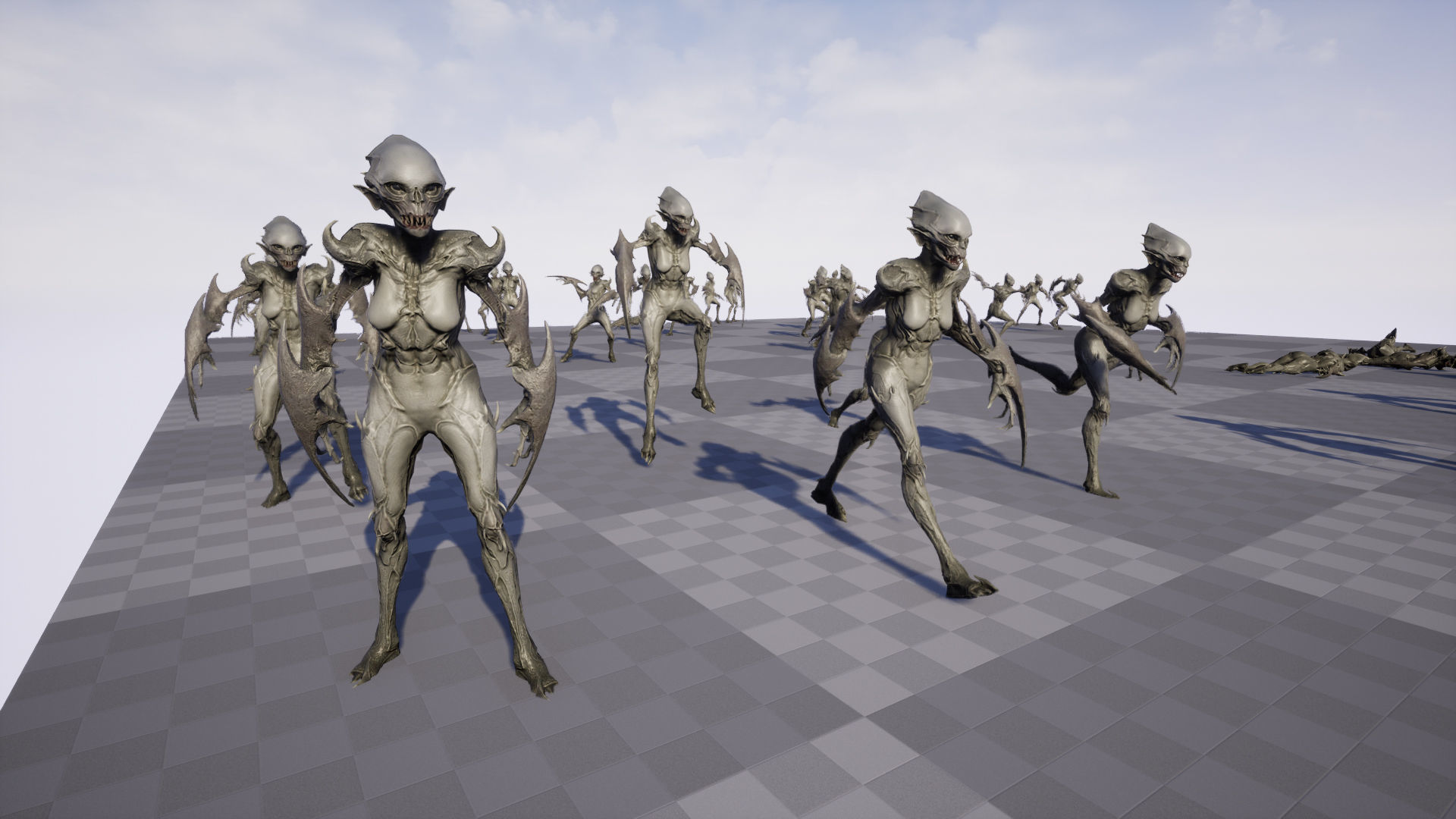 Monster 9 Low-poly 3D model_12