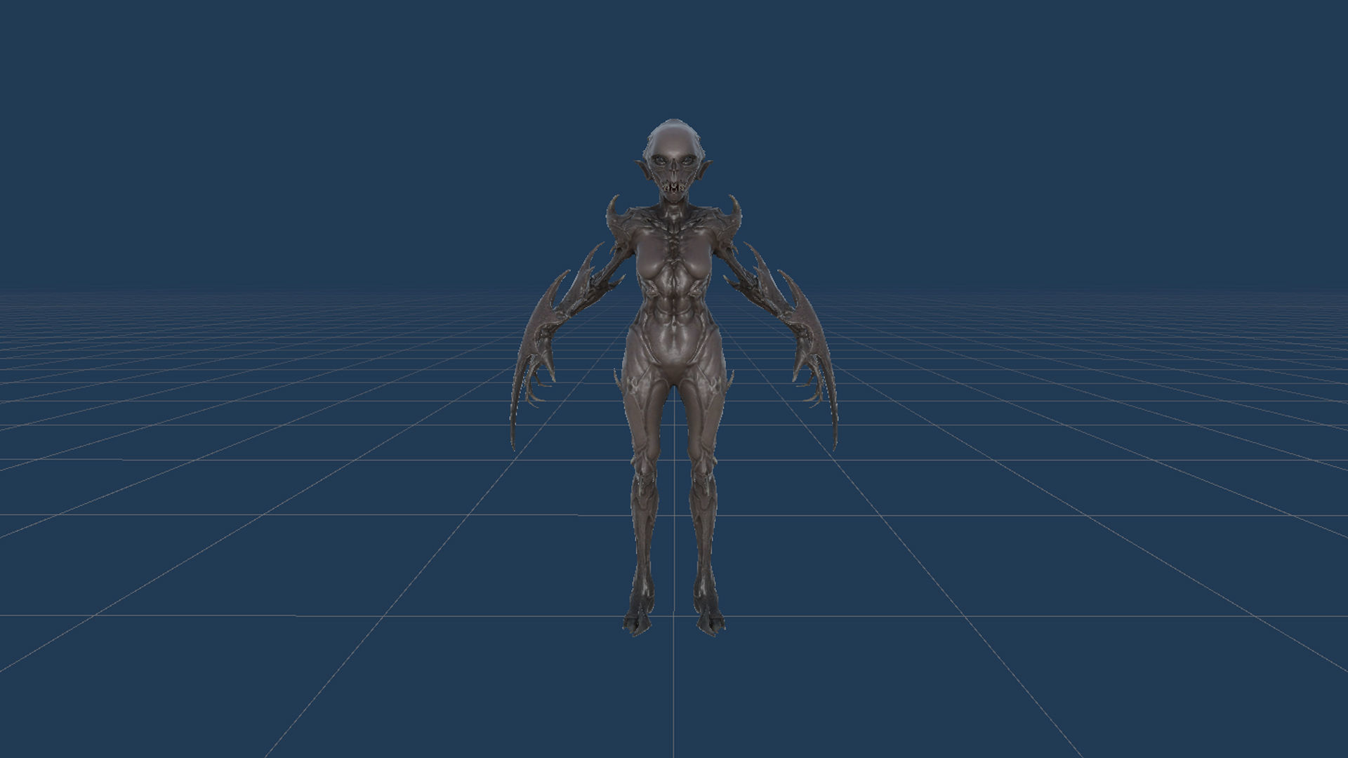 Monster 9 Low-poly 3D model_31