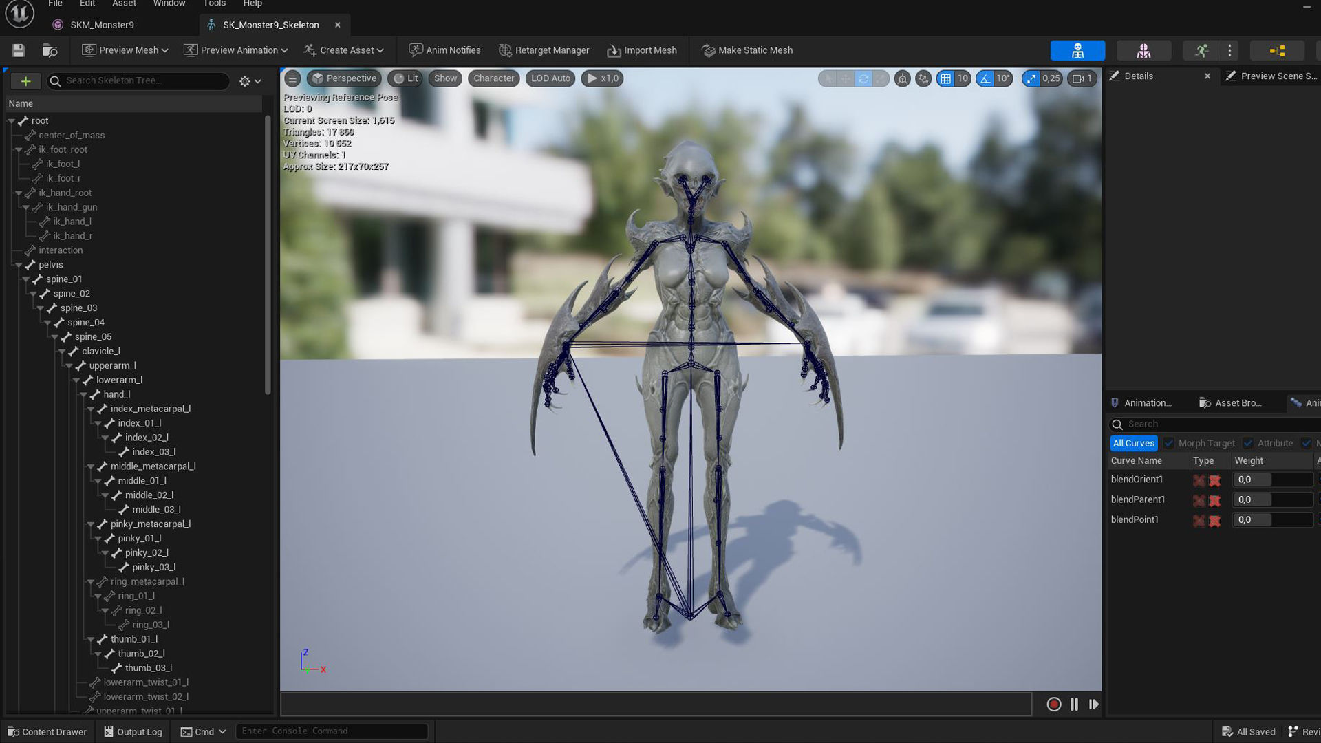 Monster 9 Low-poly 3D model_20