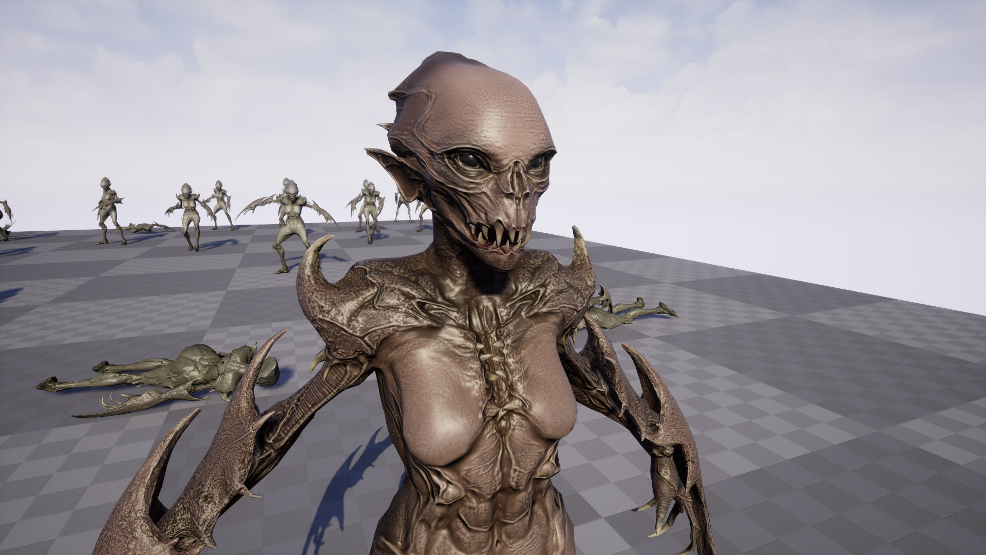 Monster 9 Low-poly 3D model_18