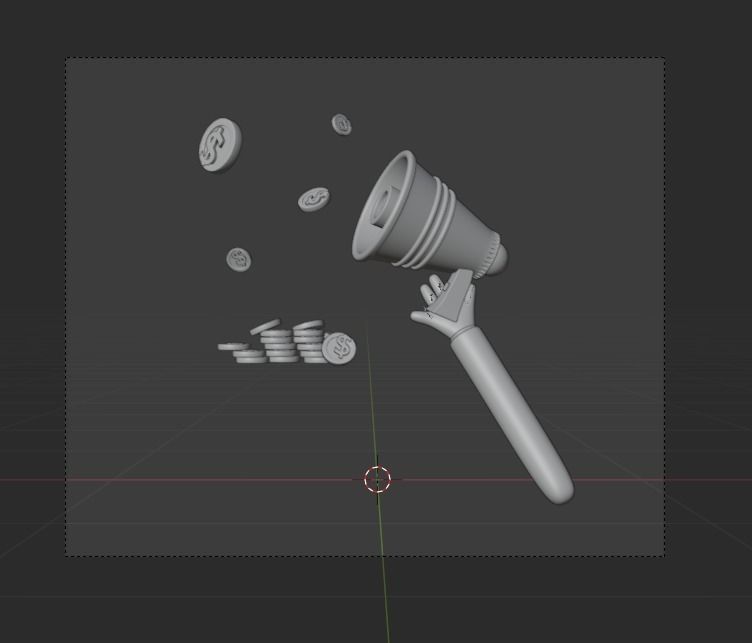 Online Trading 3d Illustration  Icon Pack 3D model_11