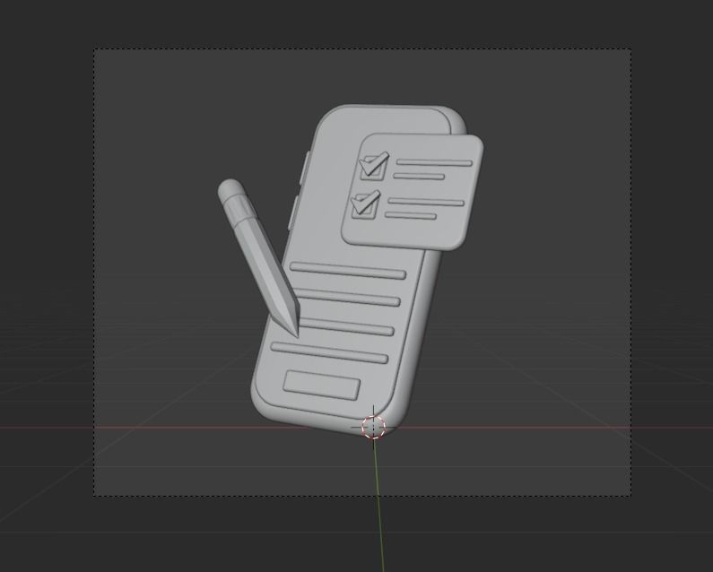 Online Trading 3d Illustration  Icon Pack 3D model_28