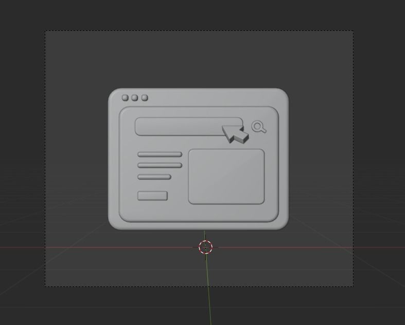 Online Trading 3d Illustration  Icon Pack 3D model_26