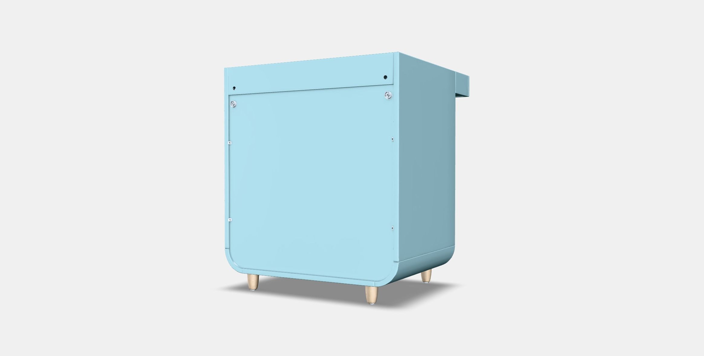 MYLLRA changing table with drawers Low-poly 3D model_5