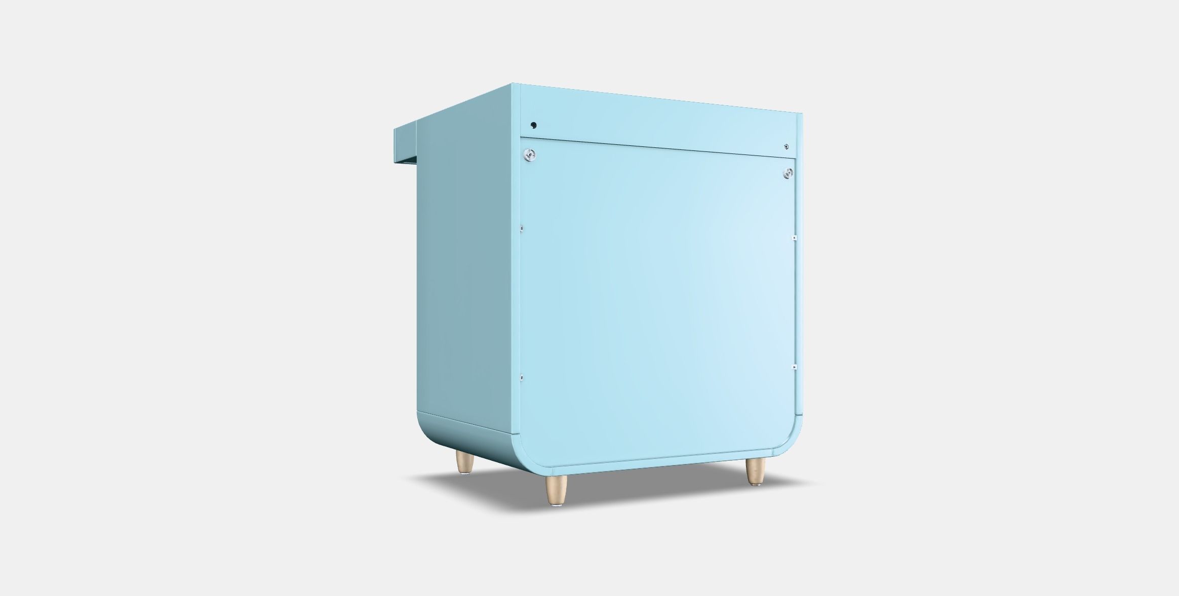 MYLLRA changing table with drawers Low-poly 3D model_16