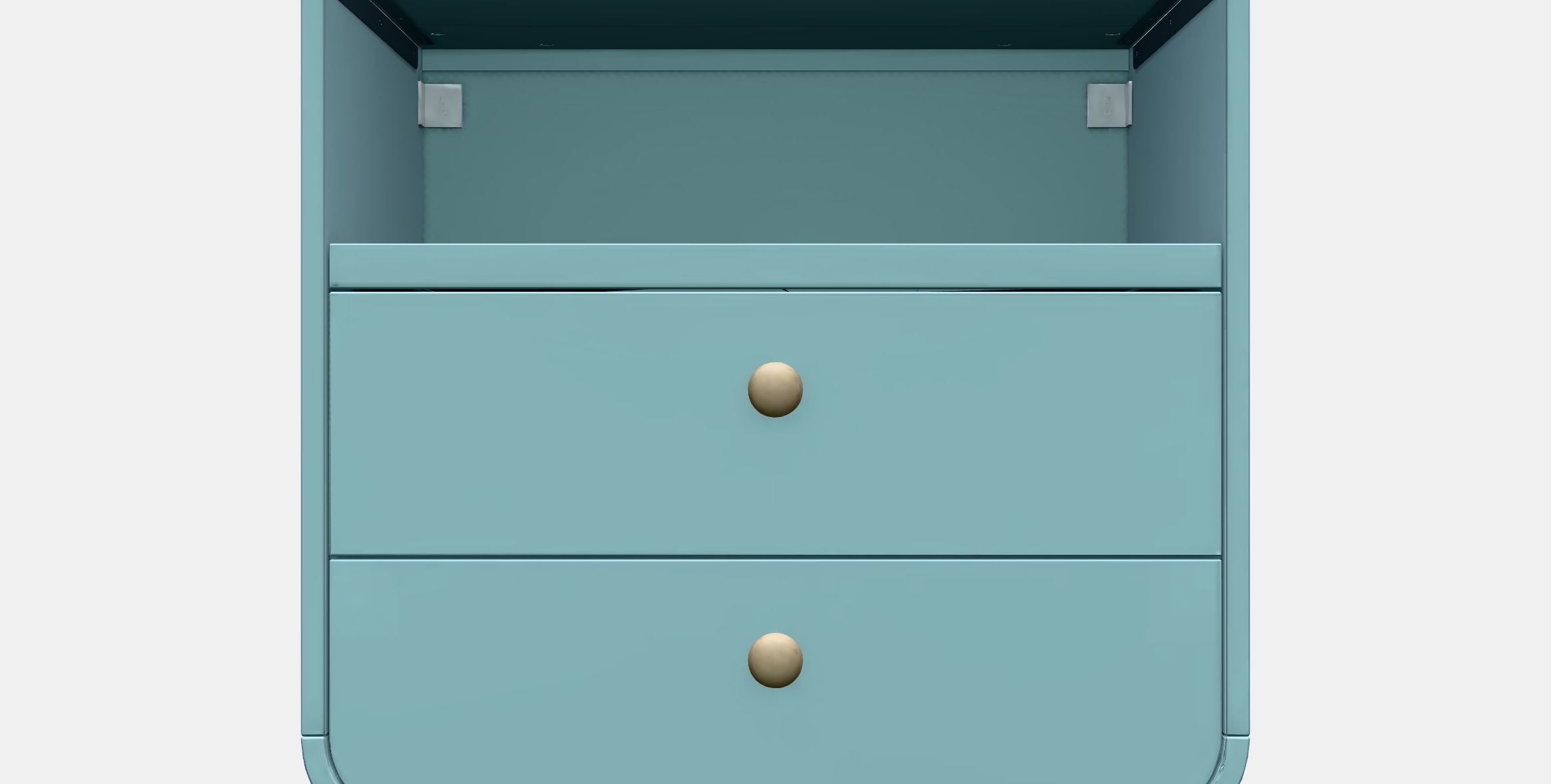 MYLLRA changing table with drawers Low-poly 3D model_11