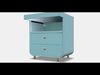 MYLLRA changing table with drawers Low-poly 3D model_1