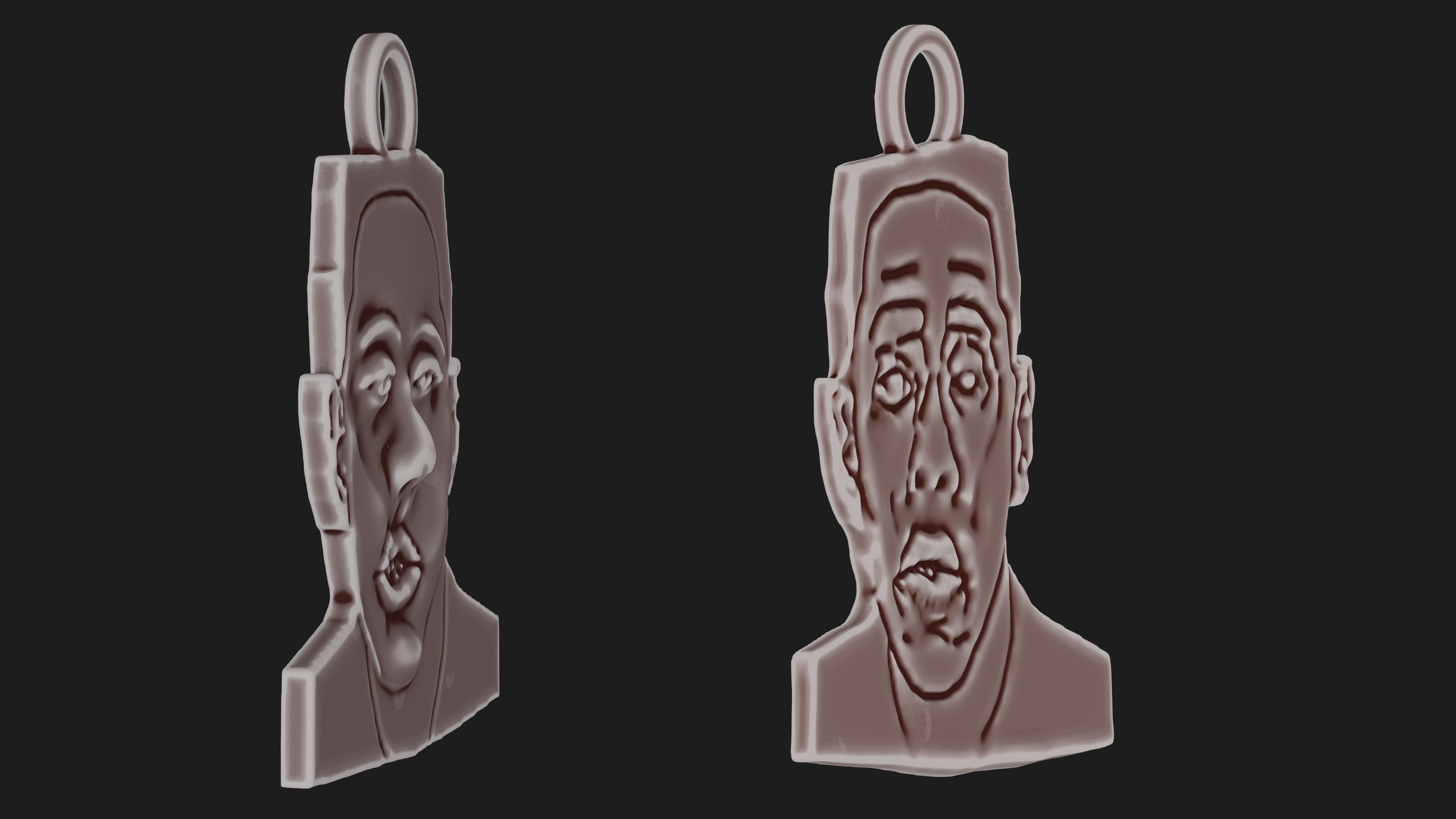 Tyler The Creator Igor Pendants 3D print model_7