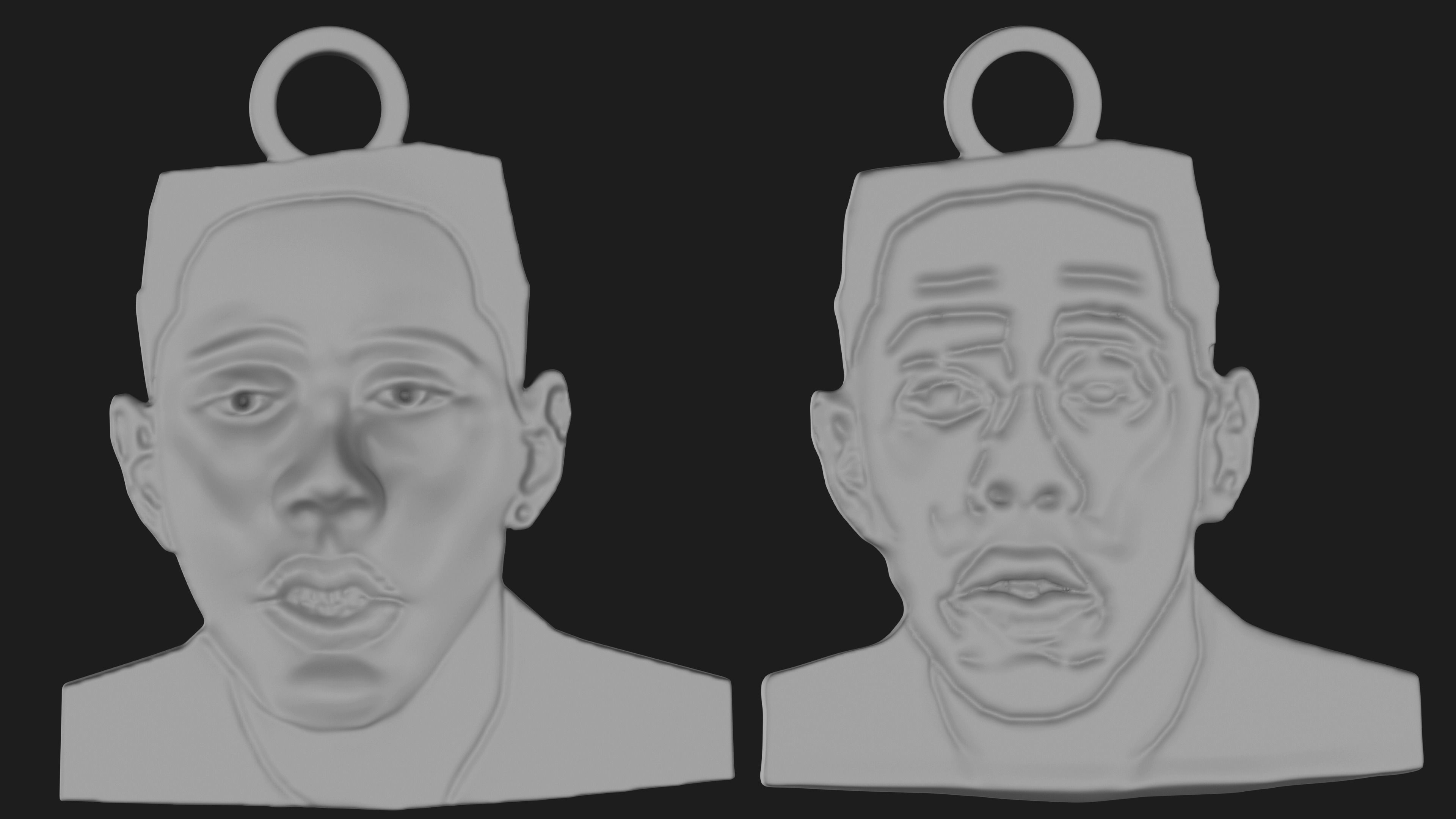 Tyler The Creator Igor Pendants 3D print model_3