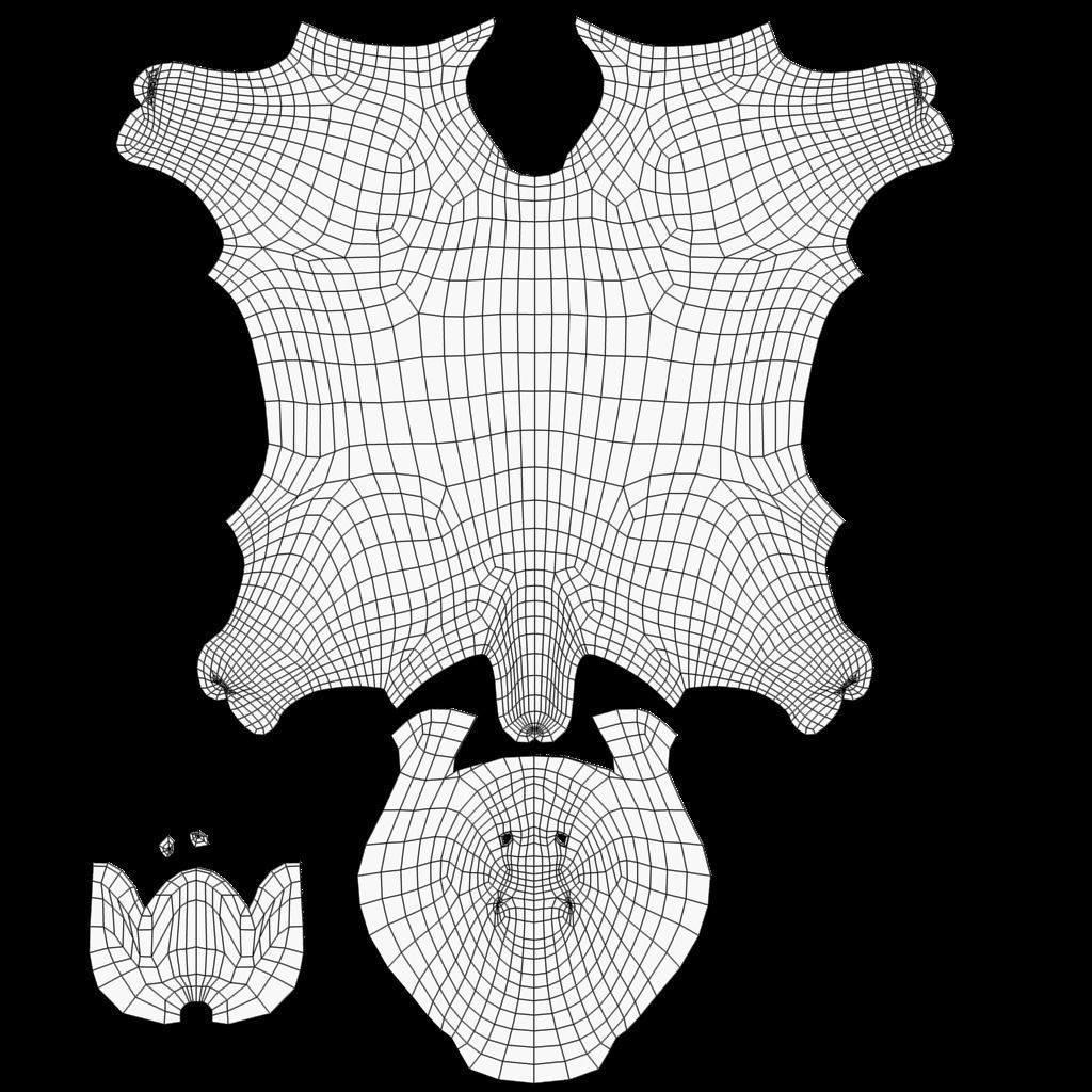Sabertooth Low-poly 3D model_16