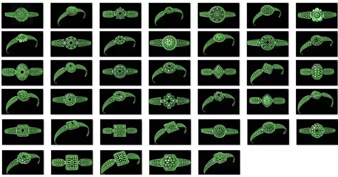 20 Wire Mesh Bracelet Models