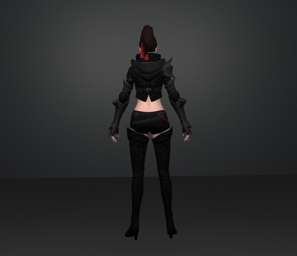 assassin basic 3D model_4