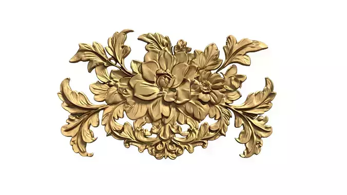 Classic carved decor ornament 479 