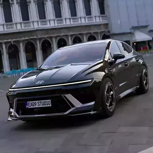 2024 Hyundai Sonata N-Line 3D model