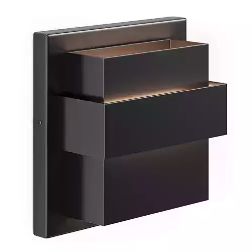 Atanasie Aluminum LED Flush Mounted Sconce