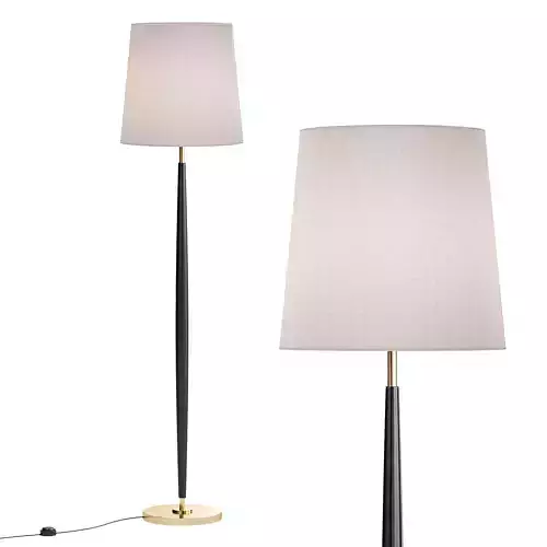 Beckett Leather Floor Lamp