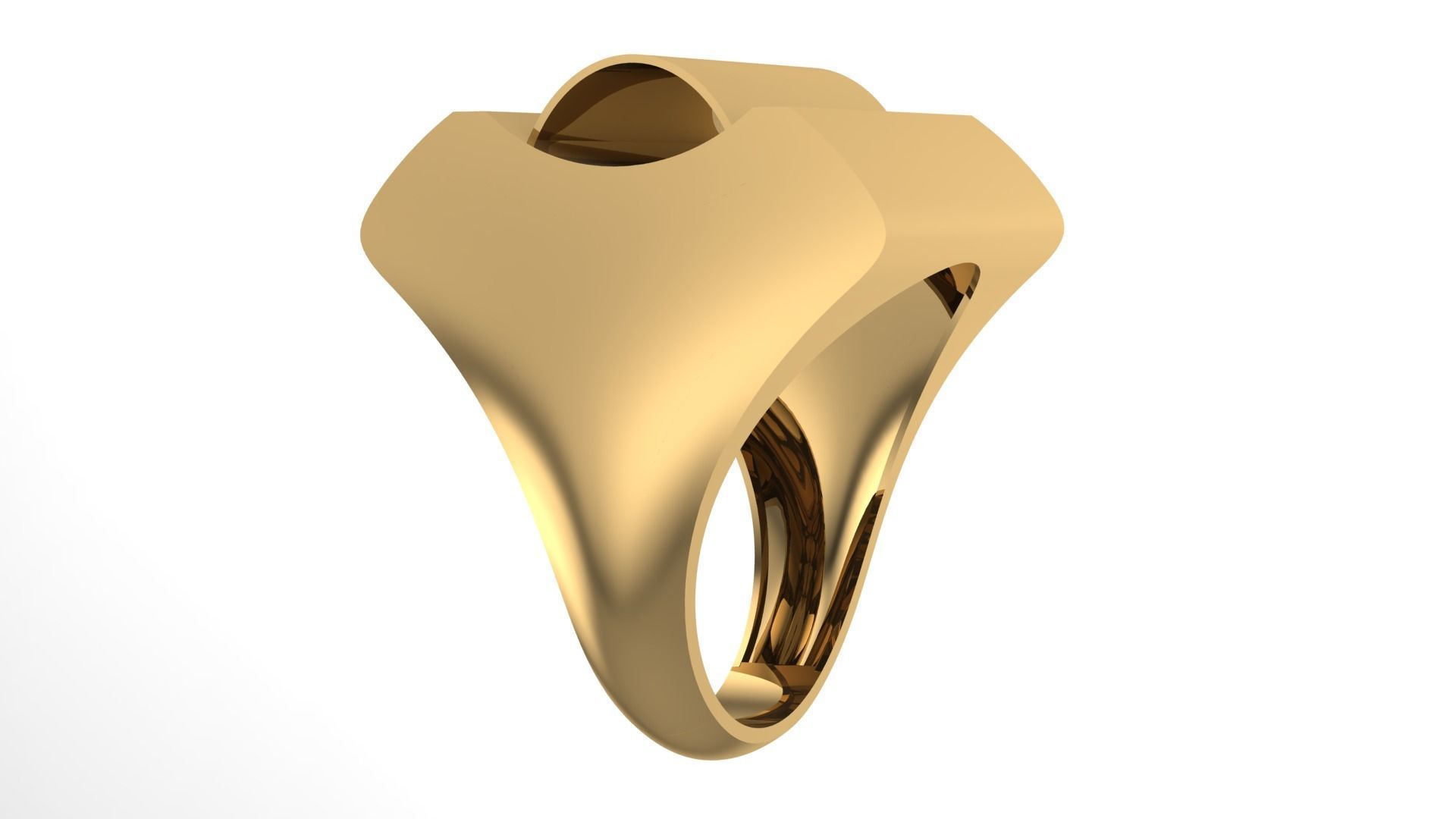NEW SIMPLE RING COLLECTION-R03- 3D print model_2