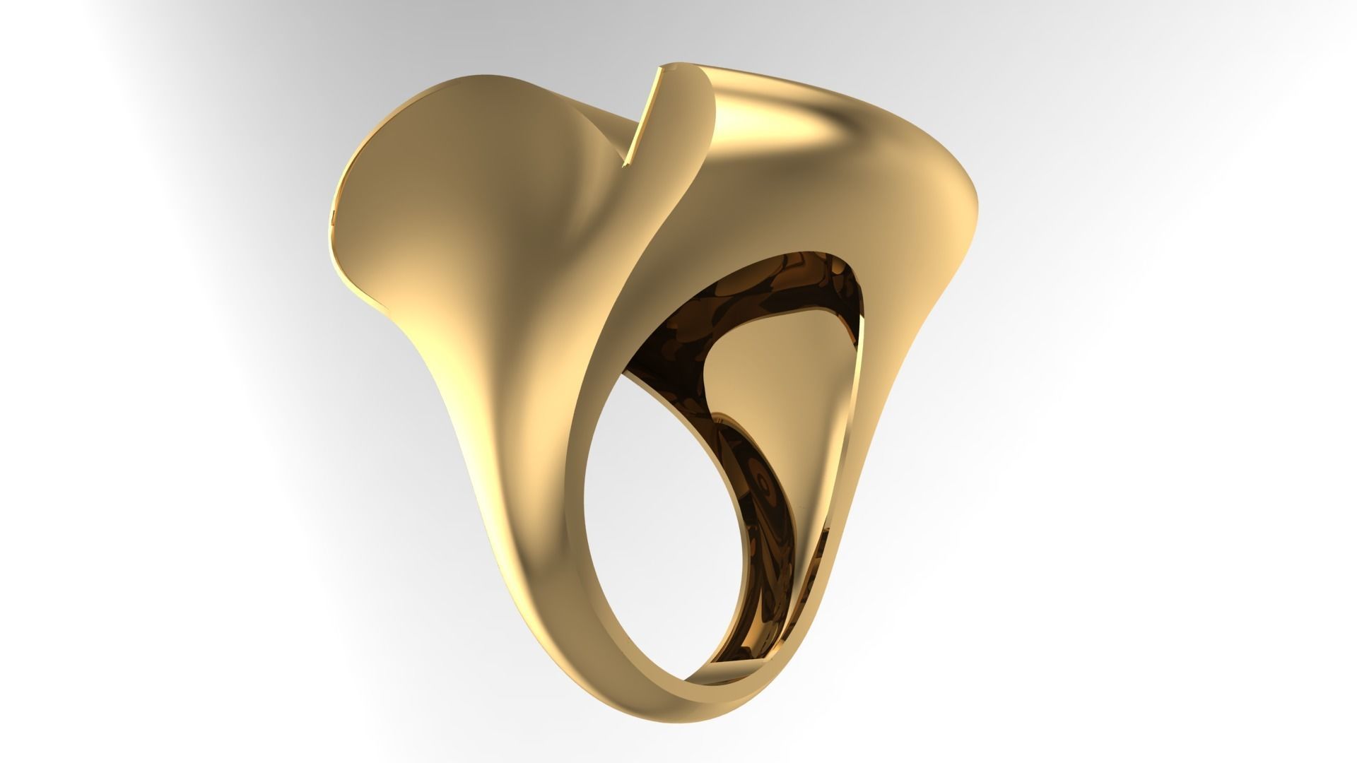 NEW SIMPLE RING COLLECTION-R09- 3D print model_1