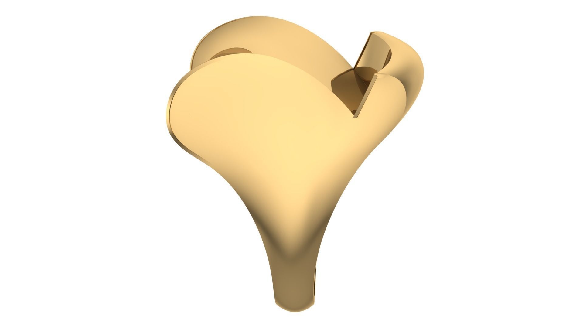 NEW SIMPLE RING COLLECTION-R09- 3D print model_3