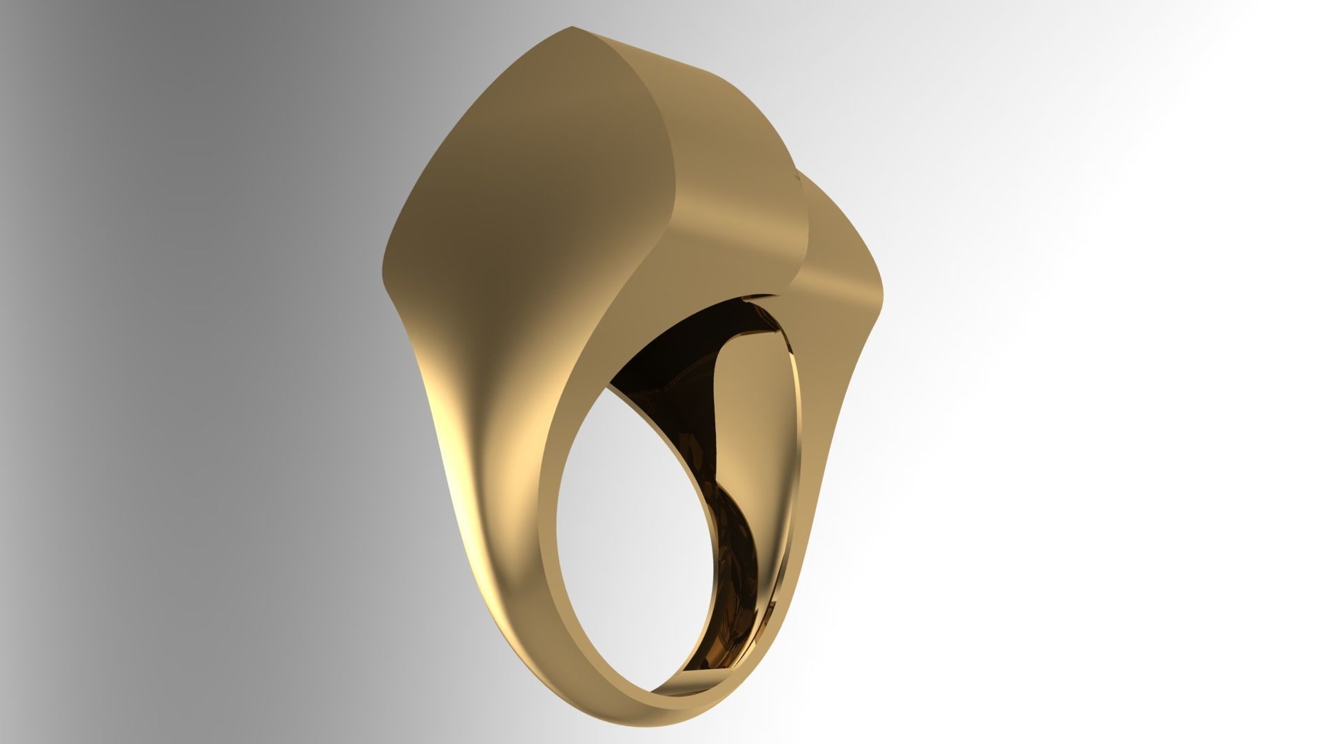 NEW SIMPLE RING COLLECTION-R11- 3D print model_1